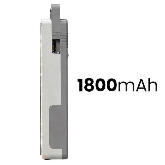 Avizar 30 Led High Brightness Emergency Lamp 1800mah Rechargeable White