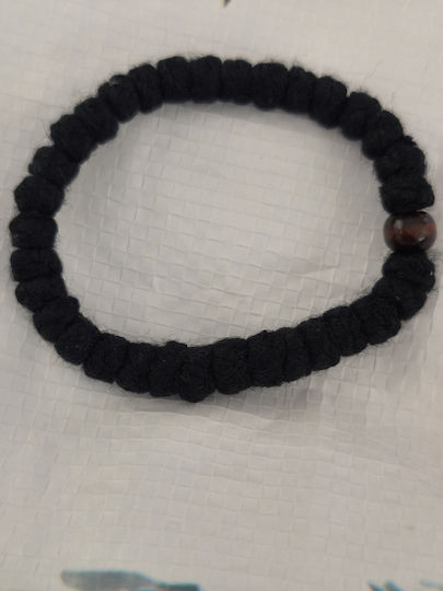 Woolen Handmade Prayer Beads 33 Knots Wooden Bead