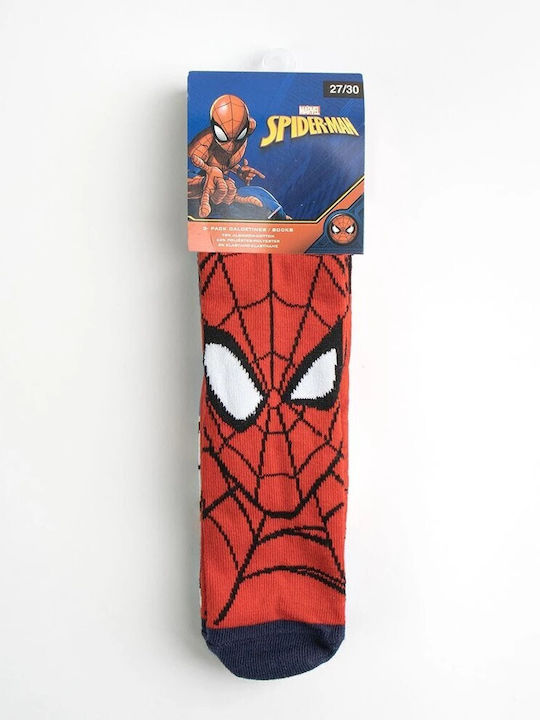 Marvel Παιδικές Κάλτσες Πολύχρωμο 3 Ζευγάρια