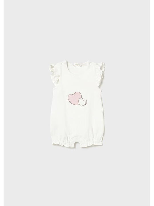 Mayoral Baby Bodysuit Set Pink 3pcs