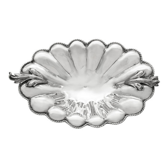 Savvas Design Decorative Bowl Silver 21x10x7.5cm