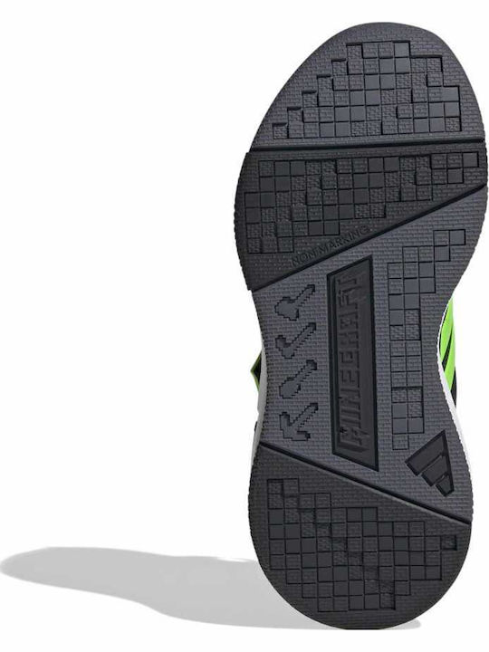 El C Kids Sports Shoes Running with Laces Black