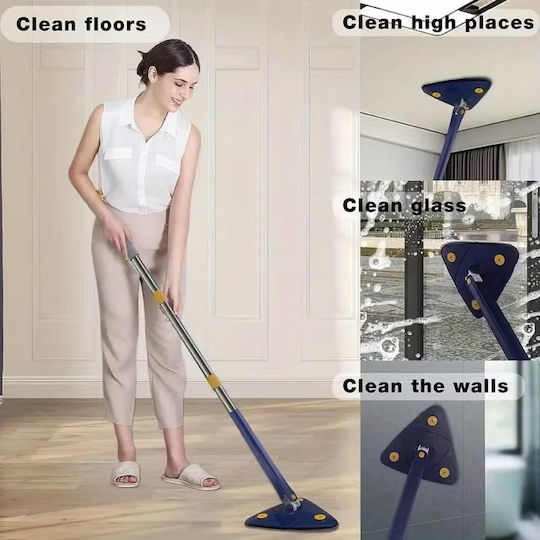 Home Use Drehen Mopp mit Eingebautem Auswringsystem mit Mikrofasern HUH-0257