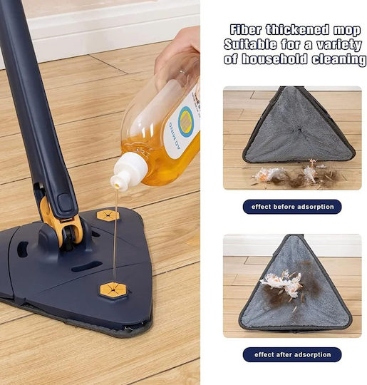 Home Use Drehen Mopp mit Eingebautem Auswringsystem mit Mikrofasern HUH-0257