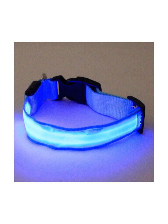 Guler Pentru Câini Iluminat Led Dimensiune M 3 Moduri De Iluminare