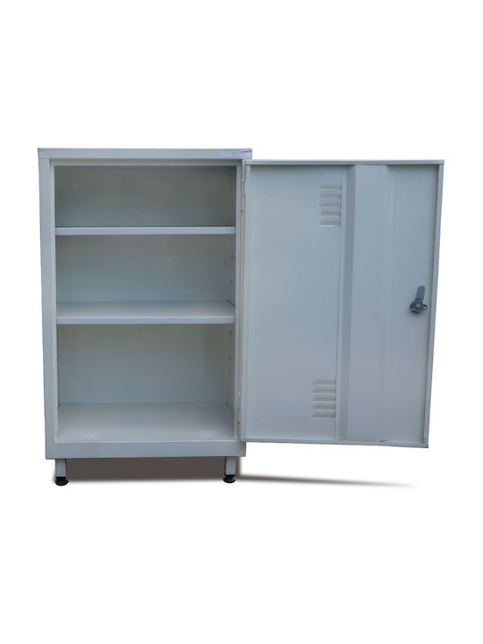 Dulap Metalic Unică Foaie Galvanizat cu Posibilitate de Blocare 100x50x40 cm