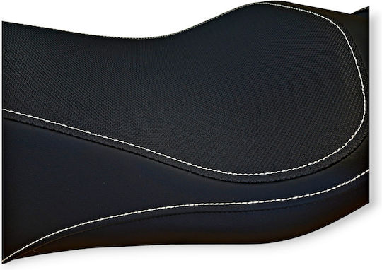 Integra 700 Honda Anti-Slip Seat Cover White Stitches