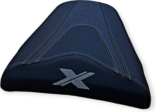 Crossrunner 800x Honda Anti-Slip Seat Cover Grey Stitching Logo