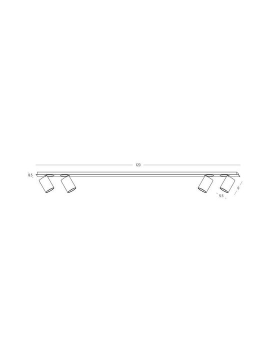 Zambelis Lights Spot in Black Color