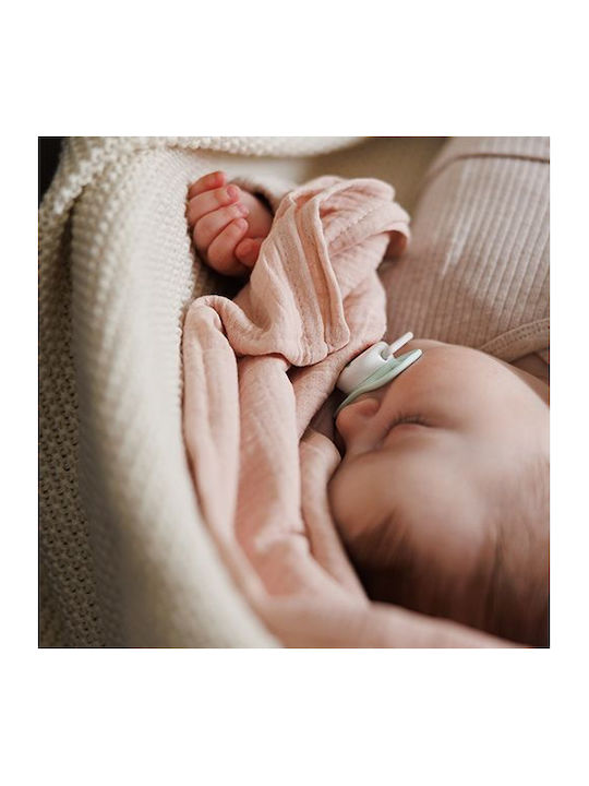 Babyono Muslin Swaddle Blankets Pink 70x70cm 3 Pieces