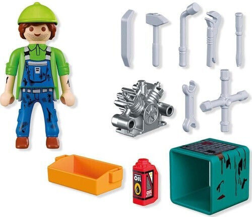 Playmobil Special Plus Mechanic with tools for 4+ years old years old