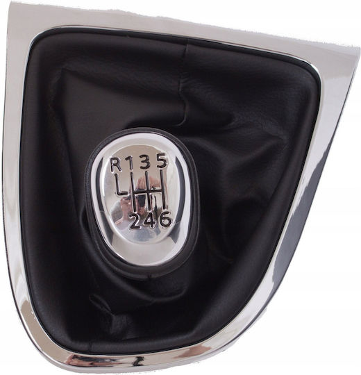 Me Premium Πόμολο Ταχυτήτων για Renault Clio 2012-2020 Μαύρο
