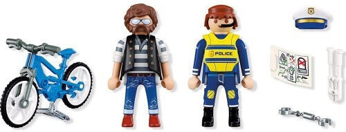 Playmobil City Action Police Officer And Bicycle Thief for 4+ years old years old