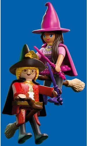 Playmobil Двойна опаковка Магьосник и Вещица за 4+ години години