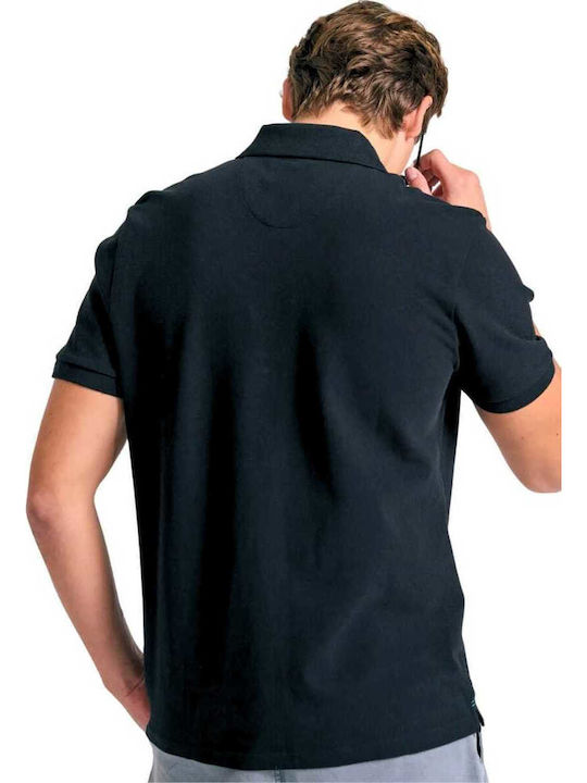 Funky Buddha Polo T-shirt Μαύρο