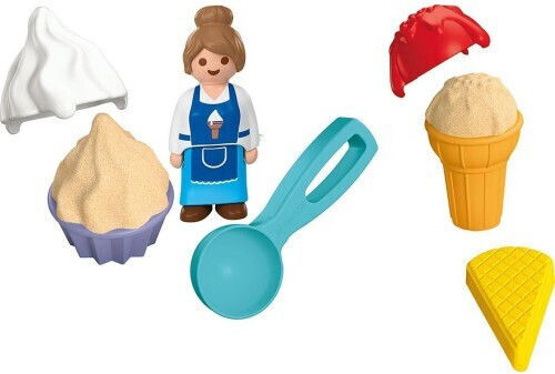 Playmobil Младежка Играчки в пясъка със сладкарката за 1-4 години