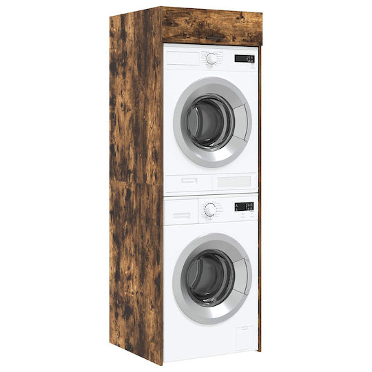 vidaXL Ντουλάπι Μπάνιου Πλυντηρίου 67.5x68x200cm Δρυς