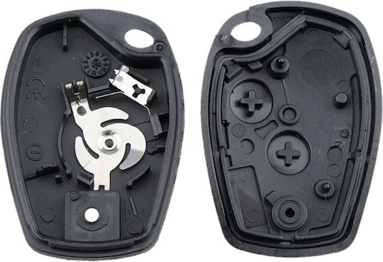 Car Key Shell Renault Modus Clio 3 Kangoo 2 Twingo Two Buttons 307 Socket