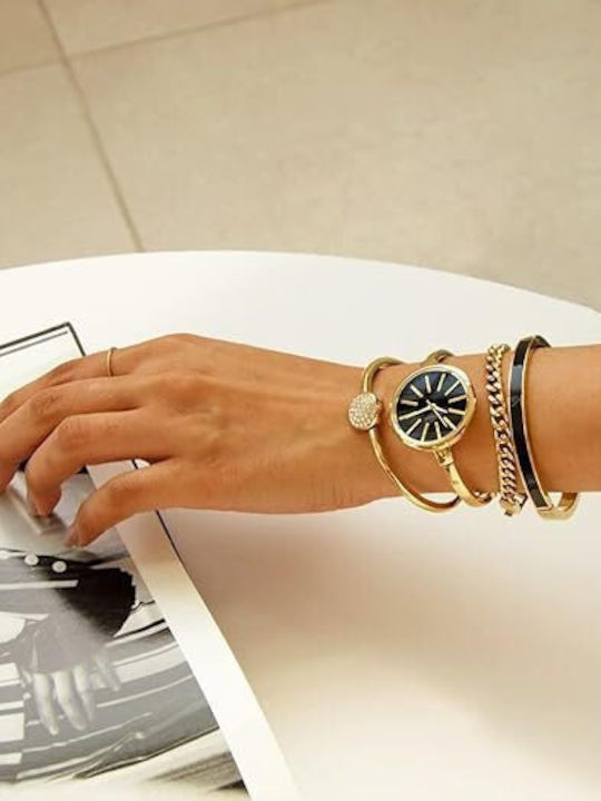 Ak/1470gbst Anne Klein Γυναικείο Σετ Ρολοι 3 Βραχιόλια Ak/1470gbst Anne Klein Γυναικείο Σετ Ρολοι 3 Βραχιόλια