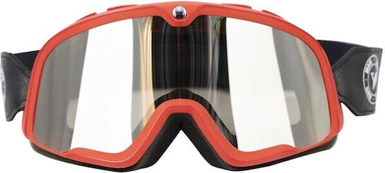 Motocross-Schutzbrille Roadster Rot ByCity