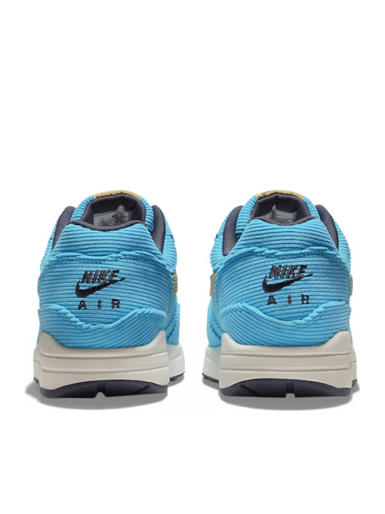 Air Max 1 Sneakers Baltic Blue / Sesame / Gridiron / Sail