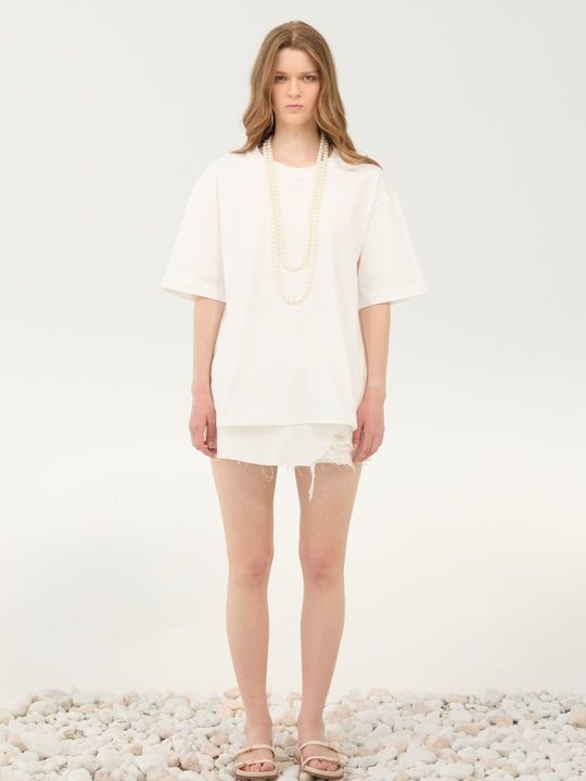 Eleh Bluza Damă Albă Eleh Bluza Damă Albă