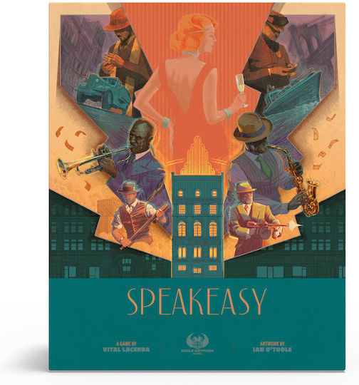 Board Game Speakeasy for 1-4 Players 14+ Years Old EGG102453 (EN) Eagle-Gryphon Games
