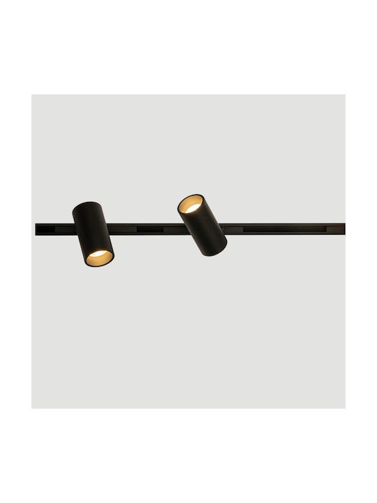 Zambelis Lights LED Warm White Spot in Black Color