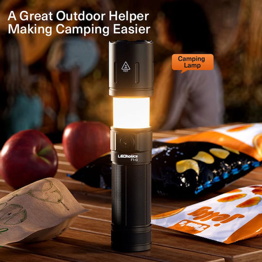 Ledholics Flashlight LED Dual Function with Maximum Brightness 1100lm