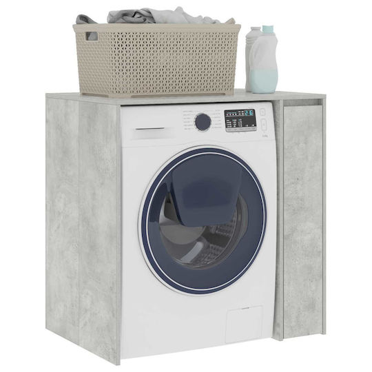 vidaXL Ντουλάπι Μπάνιου Πλυντηρίου 87x60x89cm Γκρι