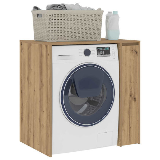 vidaXL Cabinet de baie Mobilier pentru baie L87xA60xÎ89cm Stejar