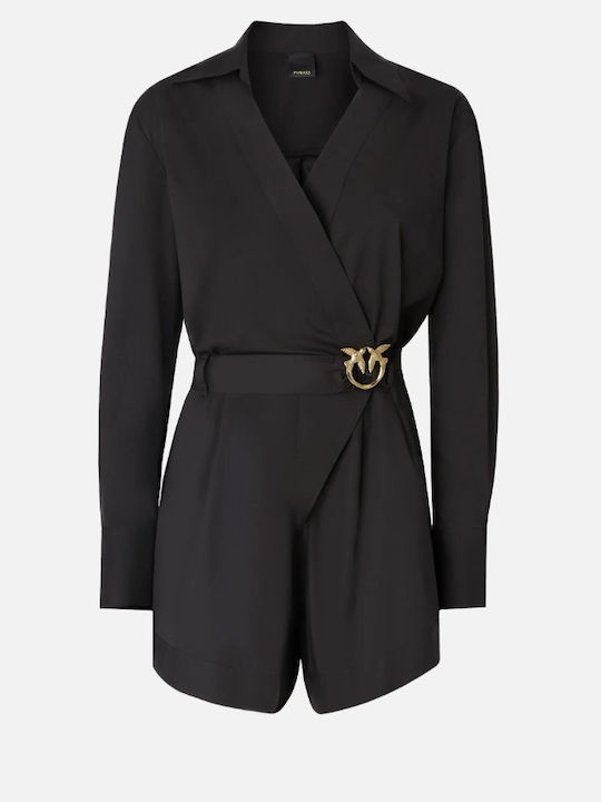 Женска Дългоръкава Цялостна Форма Black