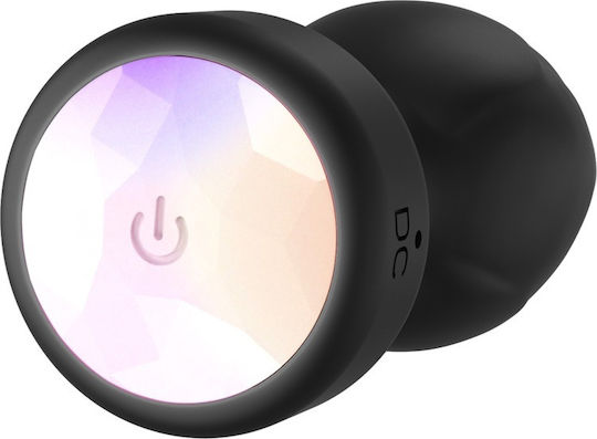 Toosh Anal Plug with Vibration Black