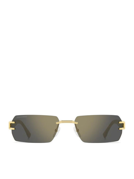 Dsquared2 Unisex Sunglasses with Pink Frame and Pink Lens D2 0189