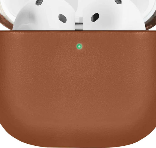 Native Union Case Airpods 4 Series Re Classic In Recycled Eco-friendly Materials Brown