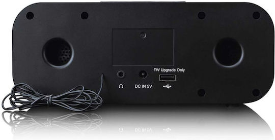 Lenco DIR-121BK Настолен Радиоприемник с Мрежово Захранване DAB+ с Bluetooth Черен