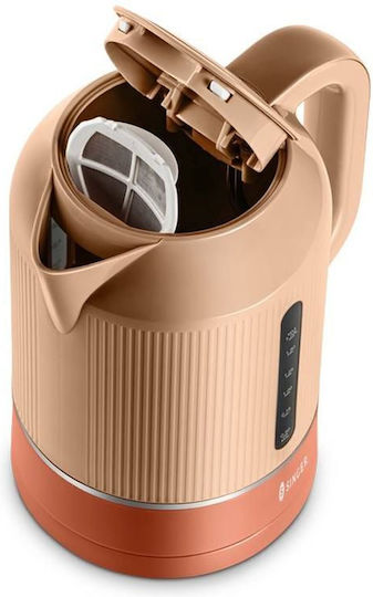 Singer Tifannys Kettle 1.7lt 2200W Beige