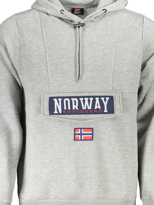 Sweatshirt with Hood Grey