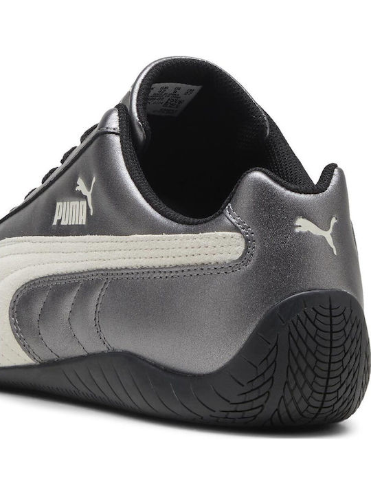 Speedcat Metallic Sneakers Silver