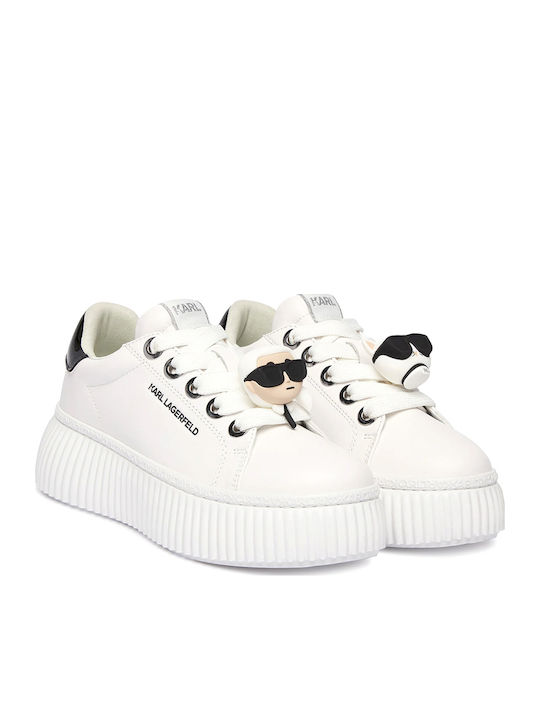 Karl Lagerfeld Sneakers Λευκά