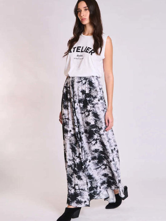 Summer Maxi Wrap Dress Noir AT142B01VPR Butterfly