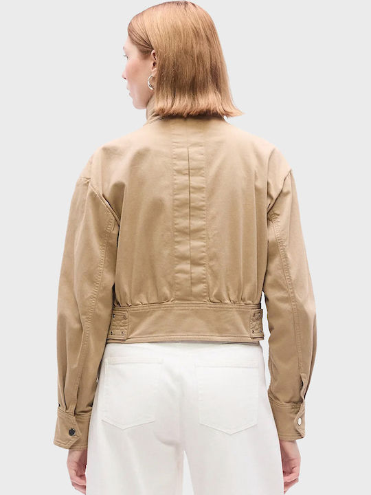 Boss Μπουφάν Dark Beige