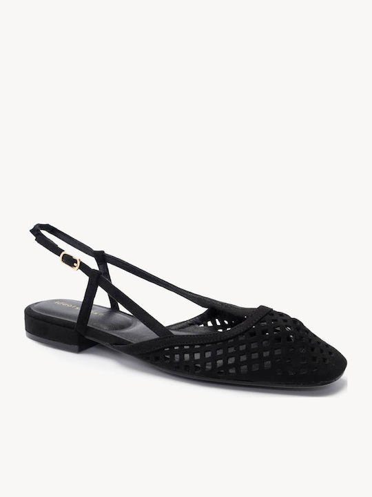 Ligglo Γυναικείες Μπαλαρίνες Slingback με Λουράκι σε Χρώμα