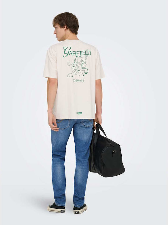 Ανδρικό Παντελόνι Τζιν με Regular Εφαρμογή Light Medium Blue Denim