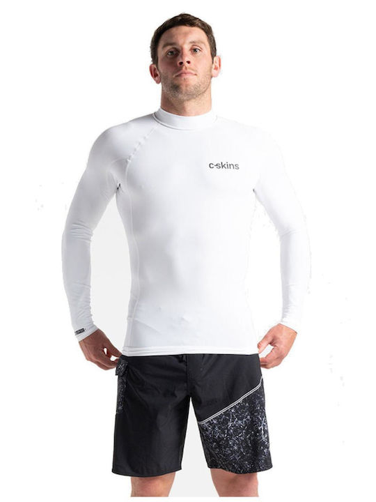 C-Skins UPF 50+ Men Short Sleeve Sun Protection Shirt Grey
