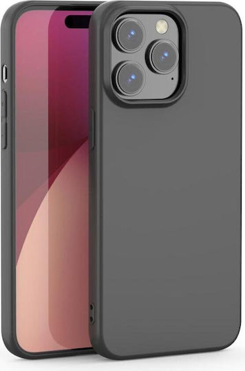 XO Задна корица Силикон Черен (iPhone 15 Plus)