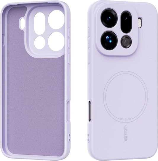 Abeel Back Cover Σιλικόνης Μωβ (Oppo Find X9 Pro 5G)