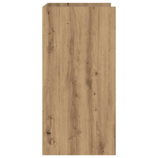 vidaXL Bathroom Cabinet Laundry L67.5xW48xH97cm Walnut