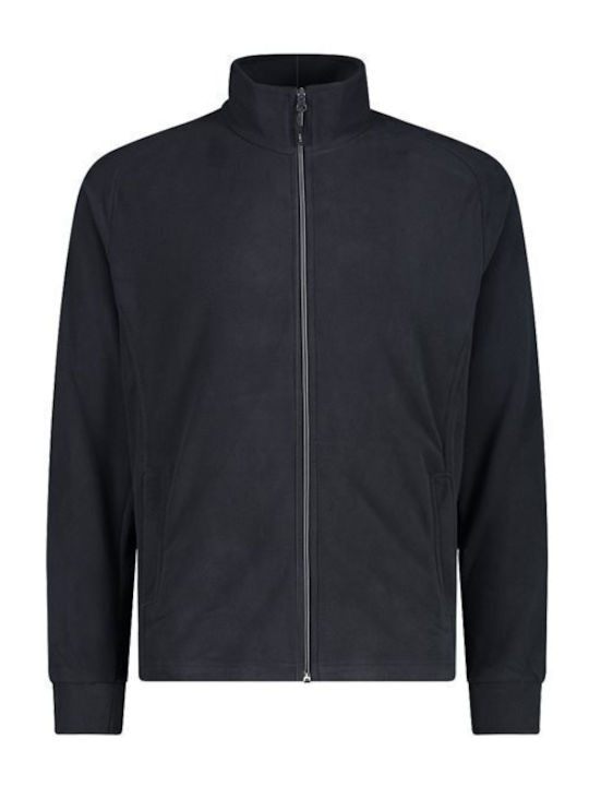 Cardigan Fleece pentru Bărbați Verde