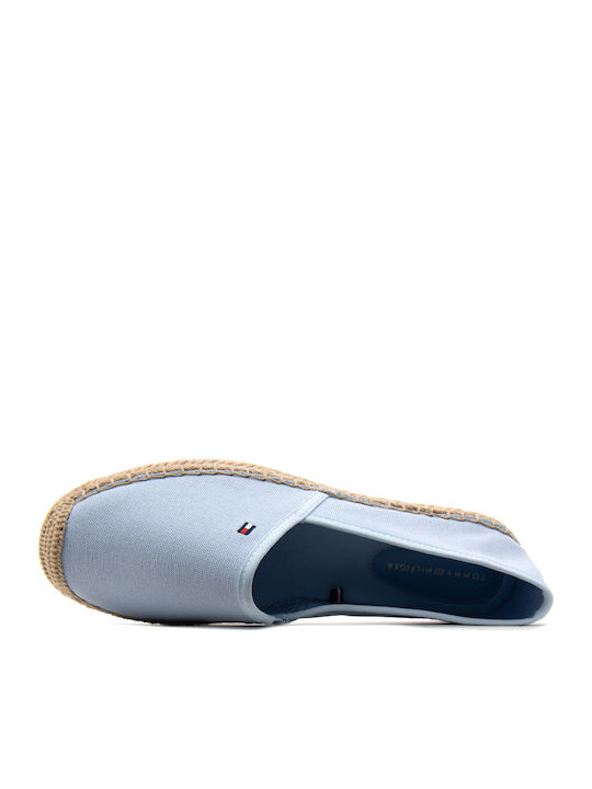 Women's Fabric Espadrilles Light Blue